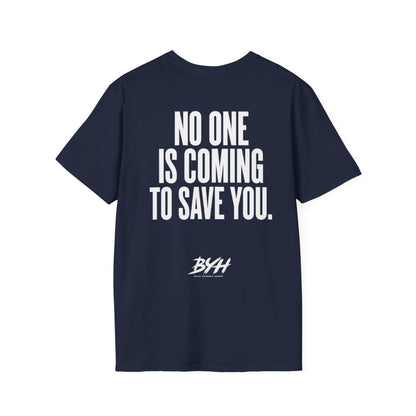 NO ONE IS COMING Signature T-shirt