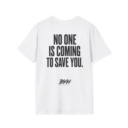 NO ONE IS COMING Signature T-shirt